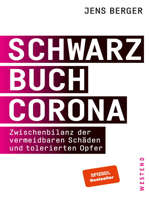 Title details for Schwarzbuch Corona by Jens Berger - Wait list